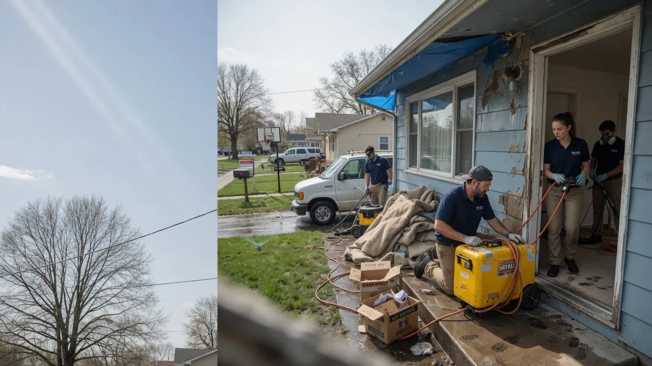 Basement Flood Cleanup in Wheatland, OK near me